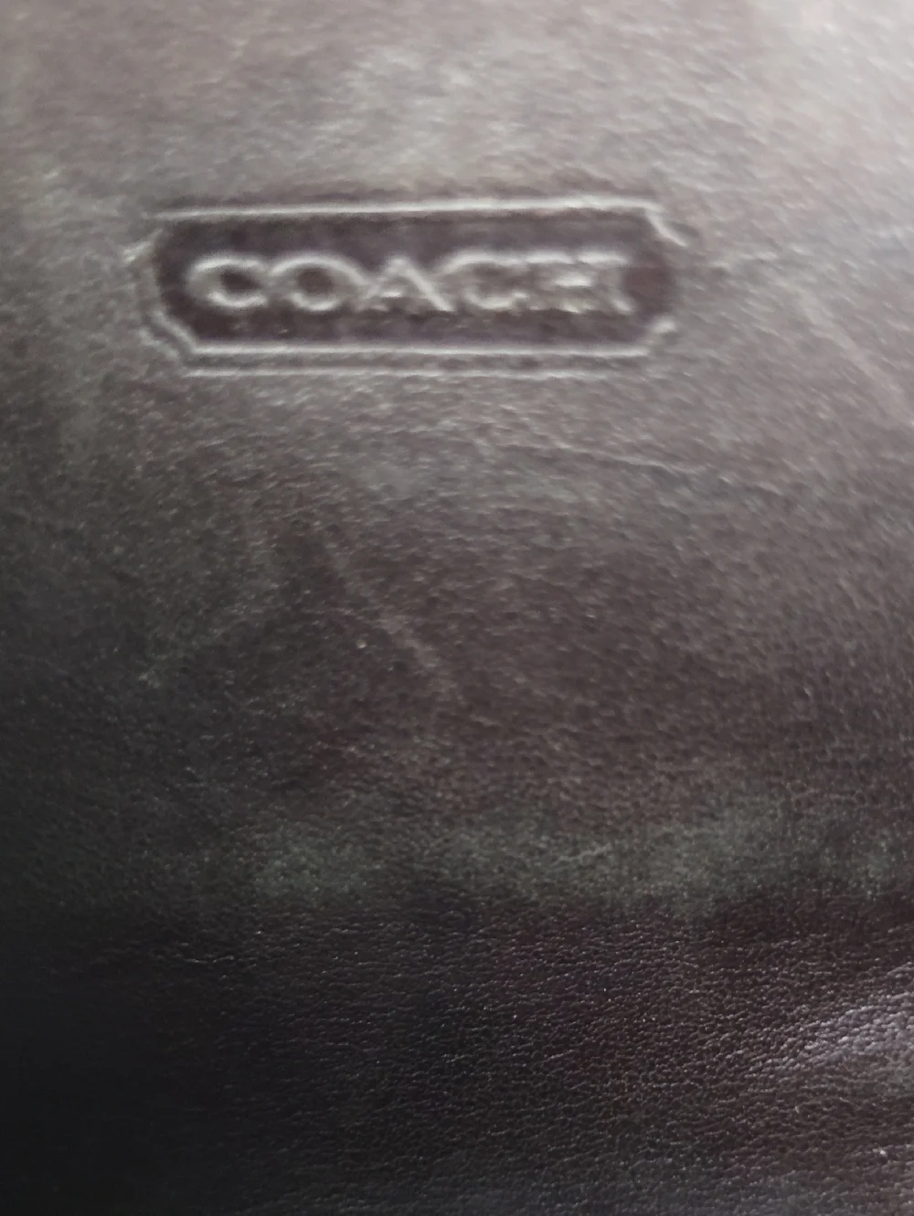 Coach Vintage Brown Leather Zip Wallet. - Picture 14 of 15